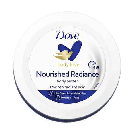 Buy Dove Nourishment Radiance Body Cream (150 ml) - Purplle