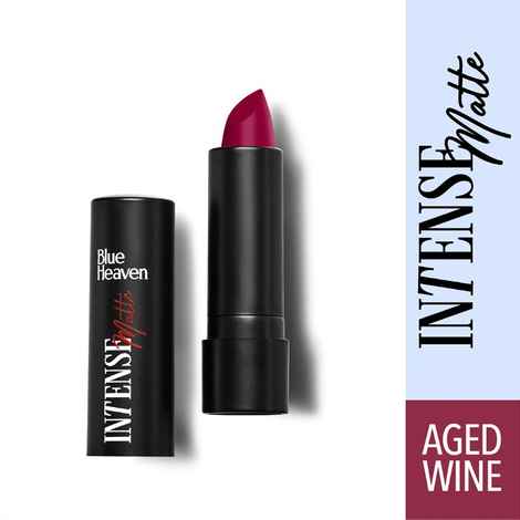 Buy Blue Heaven Intense Matte Lipstick 4gm Aged Wine S-308 - Purplle