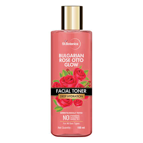 Buy St.Botanica Bulgarian Rose Otto Glow Deep Hydration Facial Toner | Deep Hydration | No Paraben, SLS & Alcohol - (150 ml) - Purplle