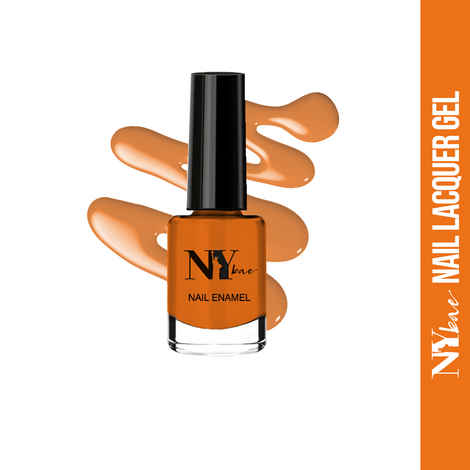 Buy NY Bae Gel Nail Lacquer - Honey Roasted Peanuts 18 (6 ml) | Orange | Luxe Gel Finish | Highly Pigmented | Chip Resistant | Long lasting | Full Coverage | Streak-free Application | Cruelty Free | Non-Toxic - Purplle