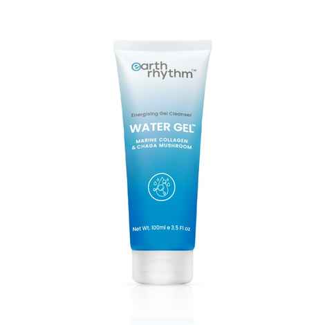 Buy Earth Rhythm Energising Water Gel Face Wash with Earth Marine Water & Aloe Vera | Balance Skin pH , Hydrates, Refreshes Skin, Clear Out Pores | for Dry & Sensitive Skin | Men & Women | Certified Natural, Vegan Friendly - 100 ML - Purplle