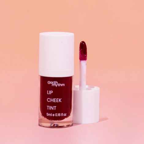 Buy Earth Rhythm Lip & Cheek Tint - Brandy, Long Stay & Everyday Wear with Goodness of Pomegranate Flower & Jojoba Oil, 100% Natural ‚ 5 ml - Purplle