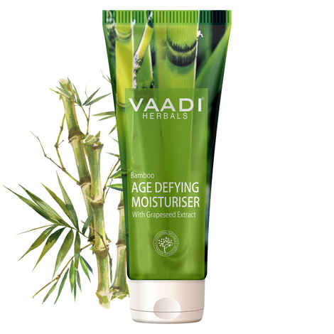 Buy Vaadi Herbals Bamboo Age Defying Moisturizer With Grapeseed Extract (60 ml) - Purplle