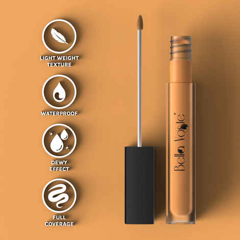 Buy Bella Voste I HI-DEFINITION LIQUID CONCEALER I Light Weight with Full Coverage I Easily Blendable Concealer for face makeup with Matte finish I Water-Proof & Water-Resistant I Cruelty Free I SHADE LC-09 - 4 ml - Purplle