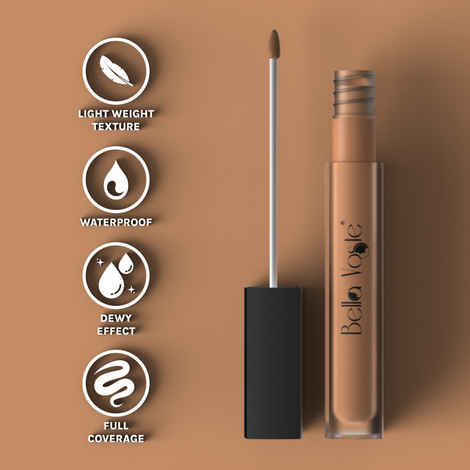 Buy Bella Voste I HI-DEFINITION LIQUID CONCEALER I Light Weight with Full Coverage I Easily Blendable Concealer for face makeup with Matte finish I Water-Proof & Water-Resistant I Cruelty Free I SHADE LC-11 - 4 ml - Purplle