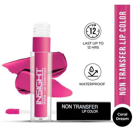 Buy Insight Non Transfer Lip Color (LG-40)-08_Coral Dream - Purplle