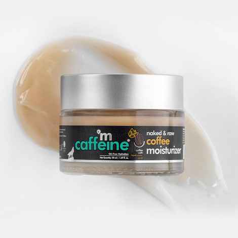 mCaffeine Coffee Oil-Free Moisturizer for Face with Hyaluronic Acid | Gel Moisturizer for Oily Skin with 48Hrs Moisturization | Face Cream for Men & Women with (50 ml)