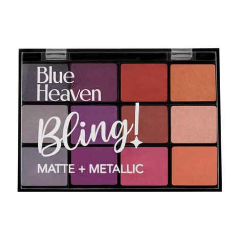 Buy Blue Heaven 12-in-1 Bling Eyeshadow, Cocktail Fever (22 gm) - Purplle