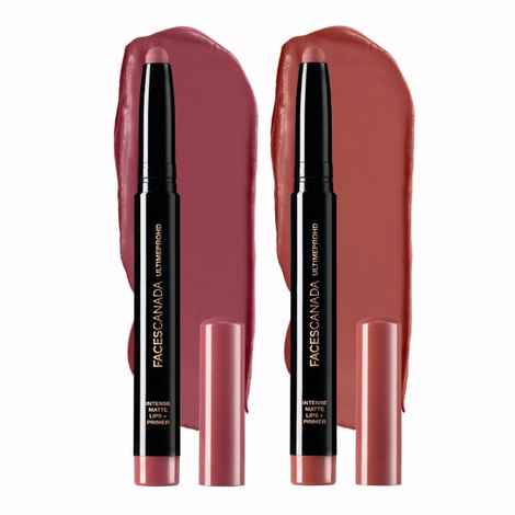 Buy Faces Canada HD Matte Lipstick Magnetic & Natural Coco 2.8 g - Purplle