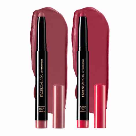 Buy Faces Canada HD Matte Lipstick Magnetic & Bold Wine 2.8 gm - Purplle