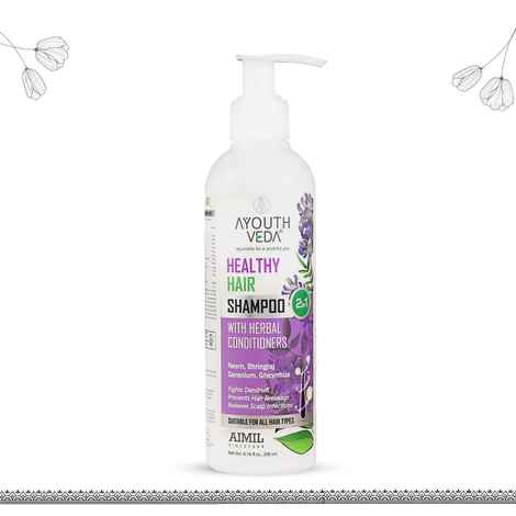 Buy Ayouthveda Healthy Hair Shampoo 200Ml - Purplle