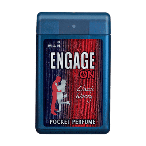 Buy Engage ON Pocket Perfume for man Assorted Pack, Skin Friendly, 17 ml) - Purplle
