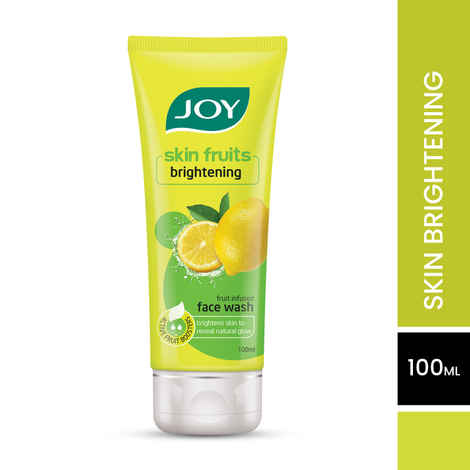 Buy Joy Skin Fruits Lemon Brightening Face Wash, For Oily Skin ( Pack of 2 X 100ml ) - Purplle