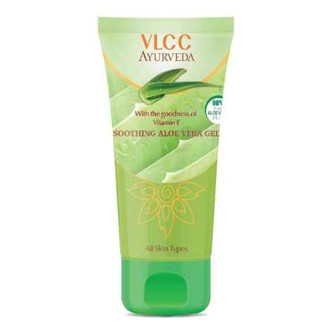 Buy VLCC Ayurveda Soothing Aloe Vera Gel (100 g) - Purplle
