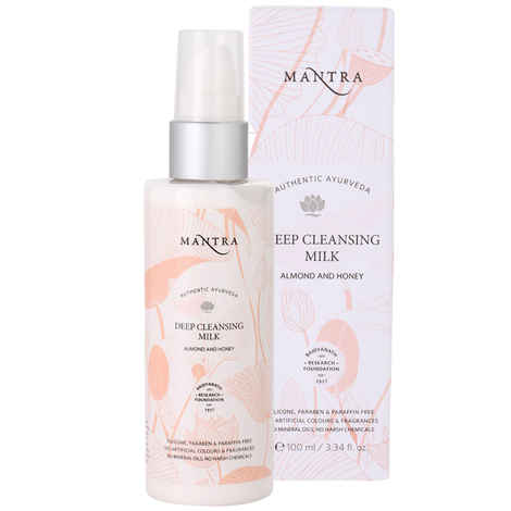Mantra Herbals Deep Cleansing Milk Almond And Honey (100 gm)