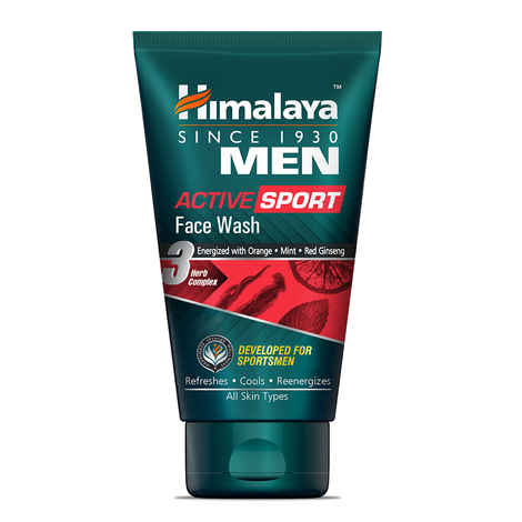 Buy Himalaya Men Active Sport Face Wash (100 ml) - Purplle