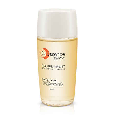Buy Bio-essence Bio-Treatment Essence-In-Oil | With 11 Natural Botanical Extracts, Vitamin E & Bio-Energy Complex™, Prevents & Heals Scars Faster, Non-Greasy, Hypoallergenic, Dermatologically Tested (60 ml) - Purplle