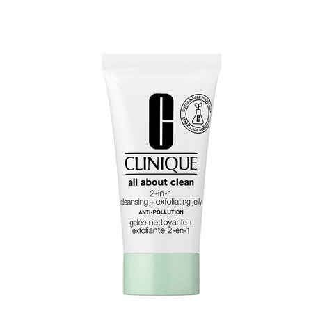 Buy Clinique All About Clean™ 2-in-1 Cleansing + Exfoliating Jelly - 30ml - Purplle