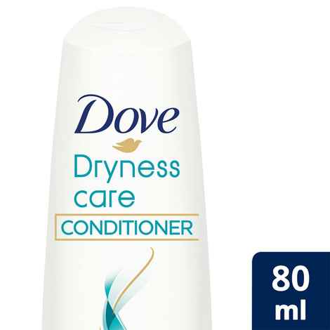 Buy Dove Dryness Care Hair Conditioner, For Dry & Frizzy Hair, Restores Smoothness, 80 ml - Purplle