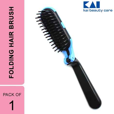 Buy Kai Folding Hair Brush 1 Pc - Purplle