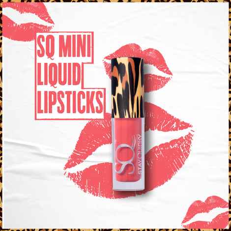 Buy Stay Quirky Mini Liquid Lipstick Red - Can I Borrow A Kiss 2 | Highly Pigmented | Non-drying | Long Lasting | Easy Application | Water Resistant | Transferproof | Smudgeproof (1.6 ml) - Purplle