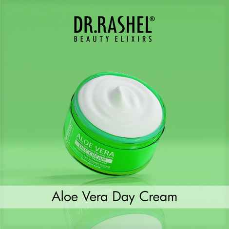 Buy Dr.Rashel Aloe Vera Day Cream Soothes and Lightens Dark Spots (50 gm) - Purplle