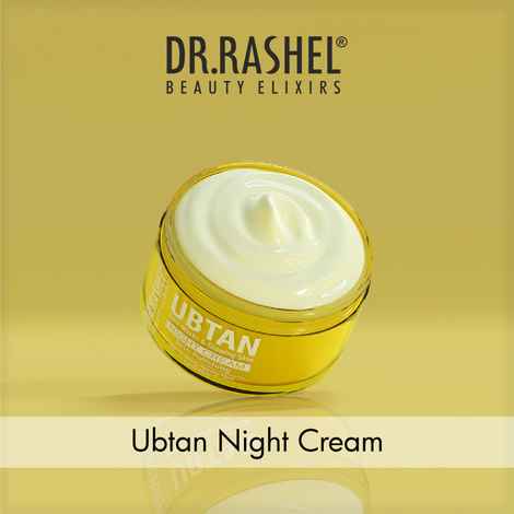Buy Dr.Rashel Ubtan Night Cream for Anti-Marks and Glowing Skin (50Gm) - Purplle