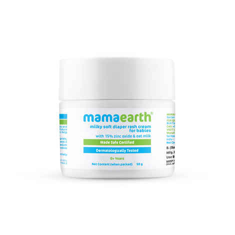 Buy Mamaearth Milky Soft Diaper Rash Cream for Babies (50 g) - Purplle