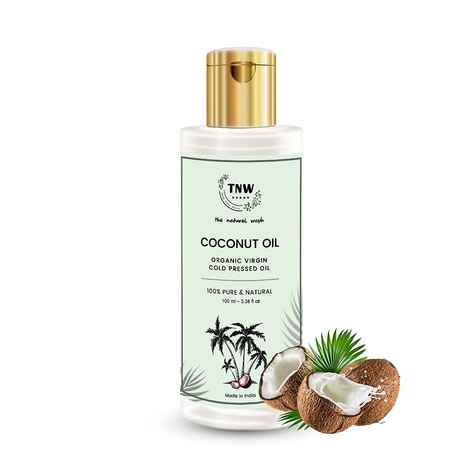 Buy TNW The Natural Wash Coconut Oil-(100 ml) - Purplle