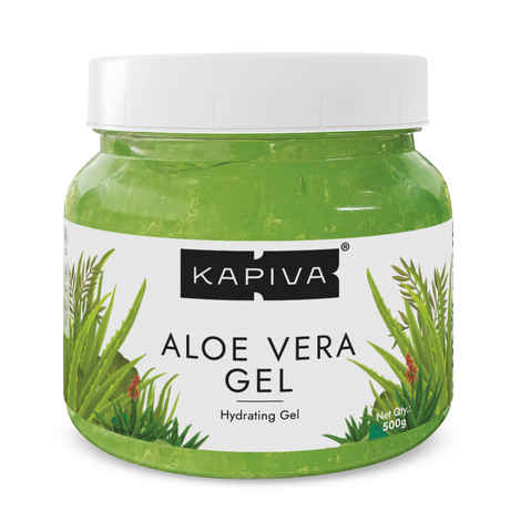 Kapiva Pure Aloe Vera Skin Gel - Hydrating Gel For Face - 500 gms