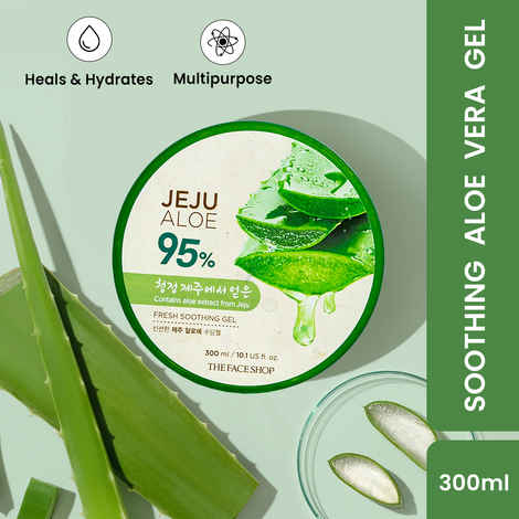 Buy The Face Shop Jeju Aloe Fresh Soothing Gel for Body& Face (300 ml) - Purplle