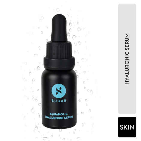Buy SUGAR Cosmetics Aquaholic Hyaluronic Serum | Hydrating Serum Infused With Hydraulic Acid | For Firmer, Smoother and Plumper Looking Skin | 15 ml - Purplle