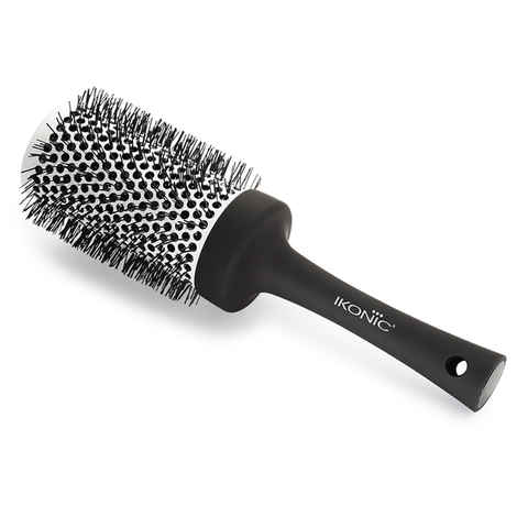 Buy Ikonic Blow Dry Brush - BDB 52 Black And Grey - Purplle