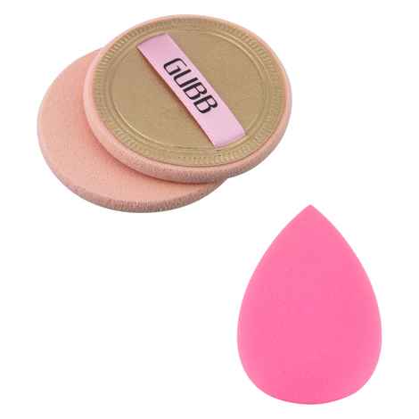 Buy GUBB Professional Beauty Blender & Powder Puff Set - Purplle