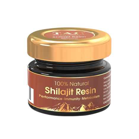 TAC - The Ayurveda Co 100% Pure & Natural Shilajit/Shilajeet Raw Liquid Resin, Boosts Performance, Immunity, Metabolism, Stamina 20 gm