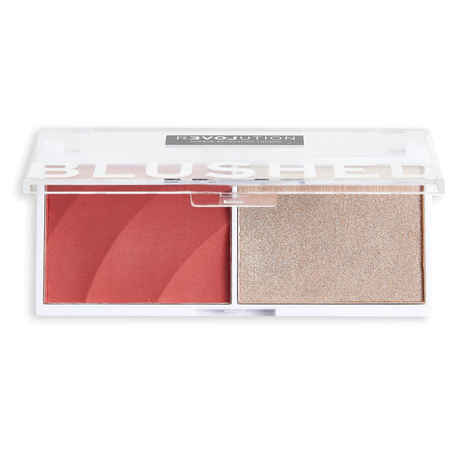 Buy Revolution Relove Colour Play Blushed Duo Cute 5.8 GM - Purplle