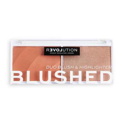 Buy Makeup Revolution Relove Colour Play Blushed Duo Queen 5.8 GM - Purplle