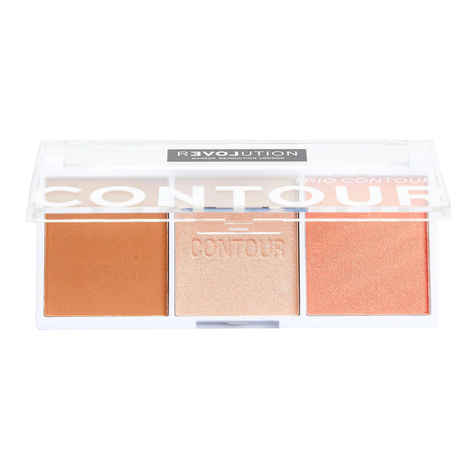 Buy Makeup Revolution Relove Colour Play Contour Trio Palette Sugar 6 GM - Purplle