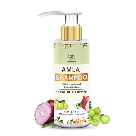 Buy TNW - The Natural Wash Amla Shampoo | Anti-Hair Fall Shampoo for Controlling Breakage & Thinning | Anti-Hair Fall Shampoo with Natural Ingredients - Purplle
