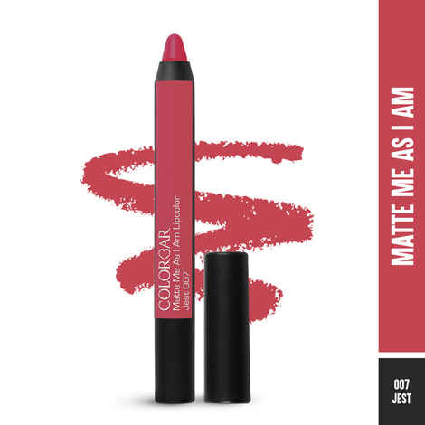 Buy Colorbar Matte me as I am Lipcolor Jest (2.8 gm) - Purplle