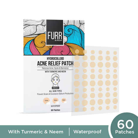 Buy FURR By Pee Safe Acne Relief Patches (60 Patches) - Purplle