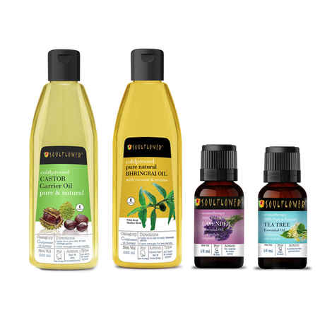 Buy Soulflower Itchy Skin Care Monthly Regime 4 Pcs - Purplle
