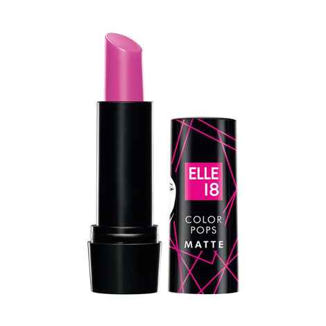 Buy Elle 18 Color Pop Matte Lip Color, P28, Misty Magenta, 4.3 g - Purplle