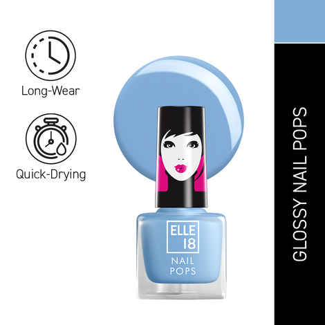 Buy Elle18 Nail Pops Nail Color 179 5 ml - Purplle
