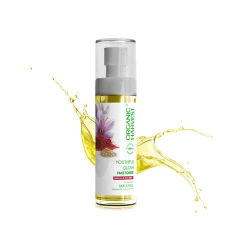 Buy Organic Harvest Youthful glow face toner (100 ml) - Purplle