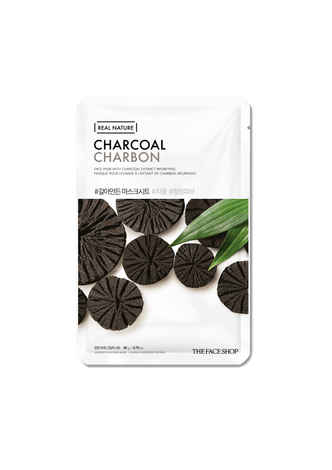 Buy The Face Shop Real Nature Charcoal Face Mask (20 ml) - Purplle