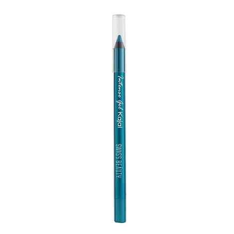 Buy Swiss Beauty Intense Gel Kajal Eyeliner - Turquoise 1.2 gm - Purplle