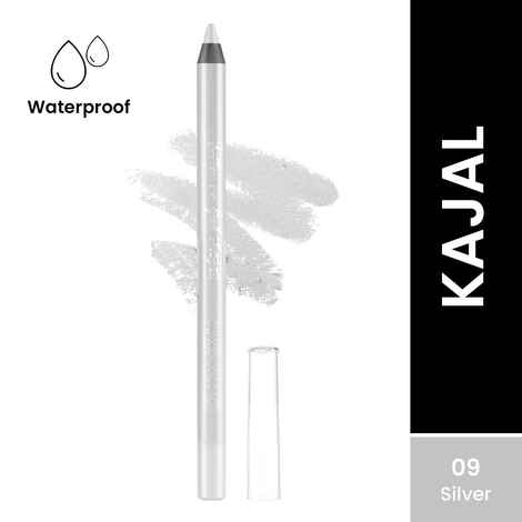 Swiss Beauty Intense Gel Kajal Eyeliner - Silver 1.2 gm
