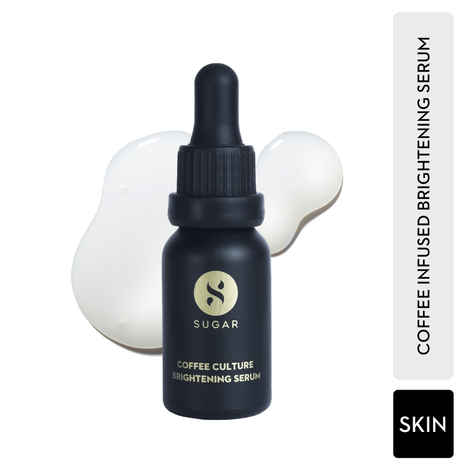 Buy SUGAR Cosmetics Coffee Culture Brightening Serum with Coffee Extracts | Lightens Spots and Blemishes | Hydrates Skin & Light-weight Formulation - Purplle