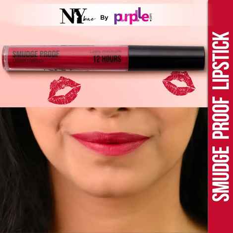 Buy NY Bae Smudge Proof Liquid Lipstick | Long Lasting | Super Pigmented | Pink Lipstick | Matte Finish - Mocha Nude 03 (2.5 ml) - Purplle
